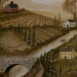 Folk Art "Valley of Serenity"